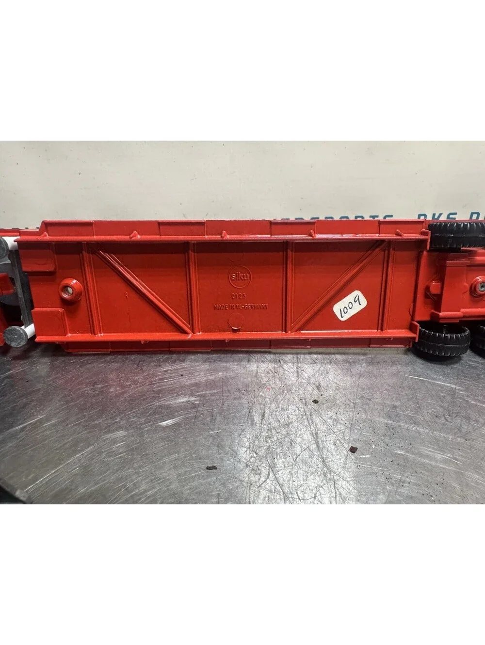 Vintage Siku 2125 Man Truck Low Loader Flatbed and Zettelmyer Shovel Truck 09304